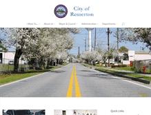 Tablet Screenshot of cityofremerton.com